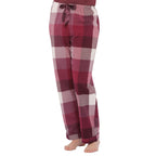 Magnolia Deep Twilight flannelette cotton pyjama set for sleepwear, shown from the side with soft fabric and cozy design.