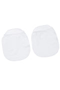 White drain pouch from the AMOENA Mastectomy Range, designed for post-surgical drainage management.