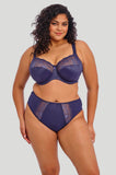 Morgan Underwired Banded Bra (Midnight)