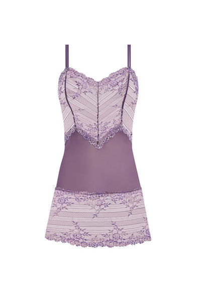 Embrace Lace Chemise (Grape)