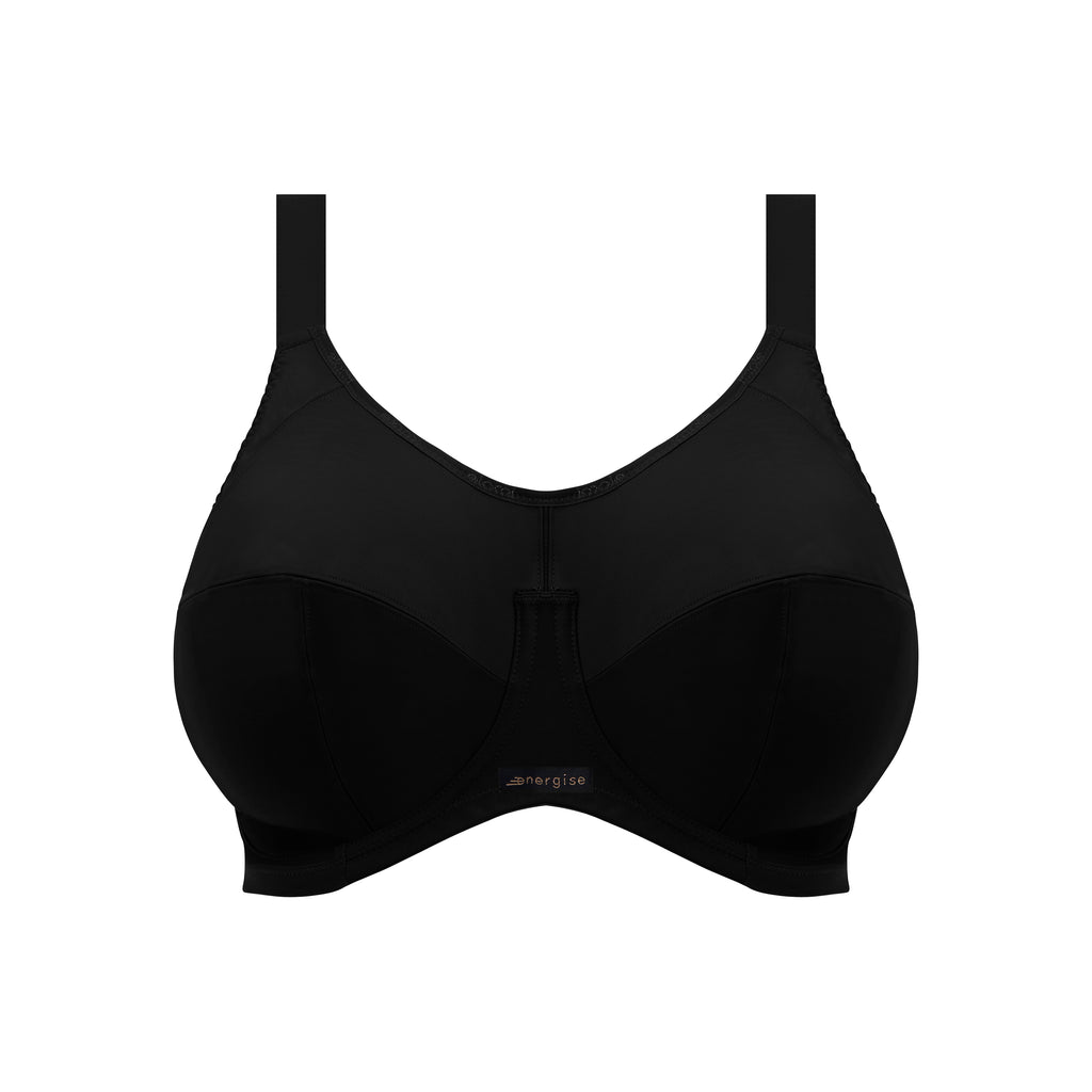 Energise Underwire Sports Bra (Black)