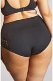 Estel High Brief (Black) Available in size 18 only