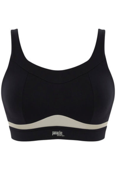 Freedom Wirefree Sports Bra (Black and Chalk)