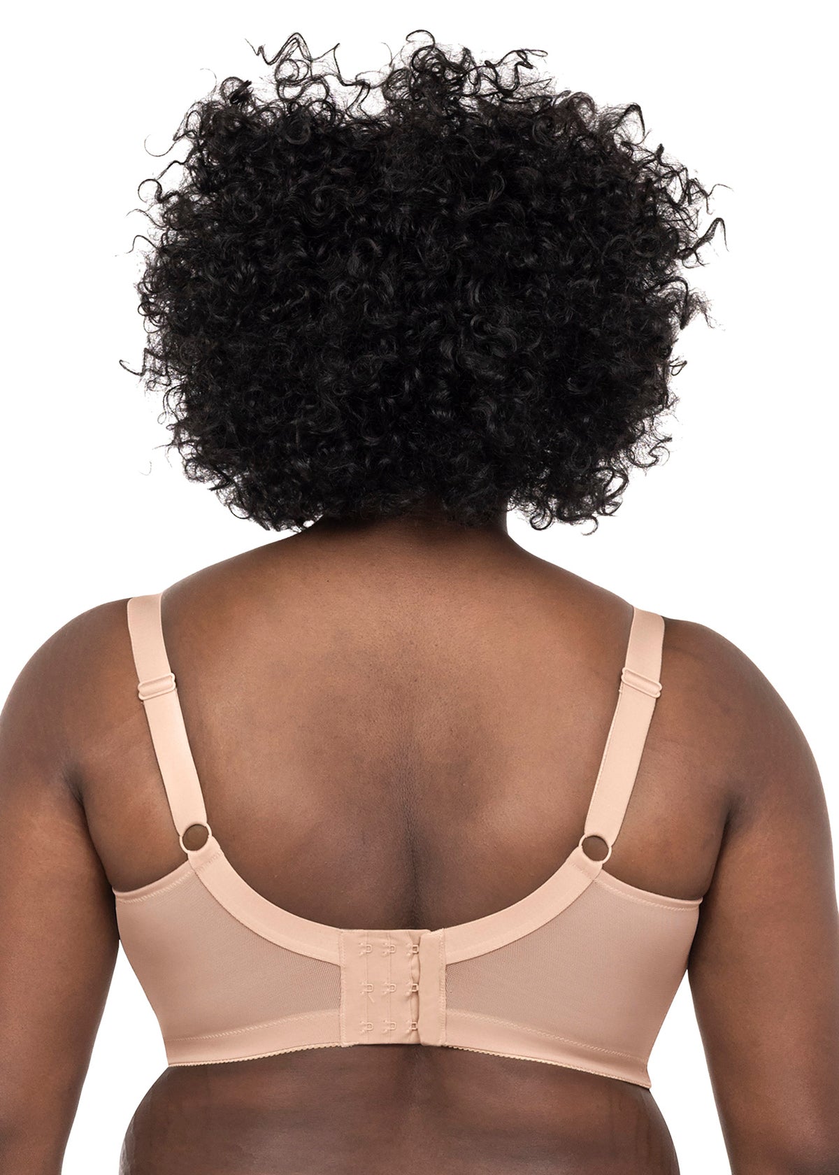 Goddess Verity soft cup bra in Fawn Nude with a comfortable, non-wired design and a smooth back, perfect for everyday wear.