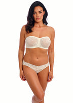 Halo Lace Bikini Briefs - Ivory
