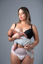 Black Warrior 2.0 Flexfit bra by HOT MILK, featuring soft cups and supportive design, shown on a model.