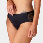 Black Hot Milk Classic Brief underwear with smooth fabric and full coverage, designed for comfort and everyday wear.