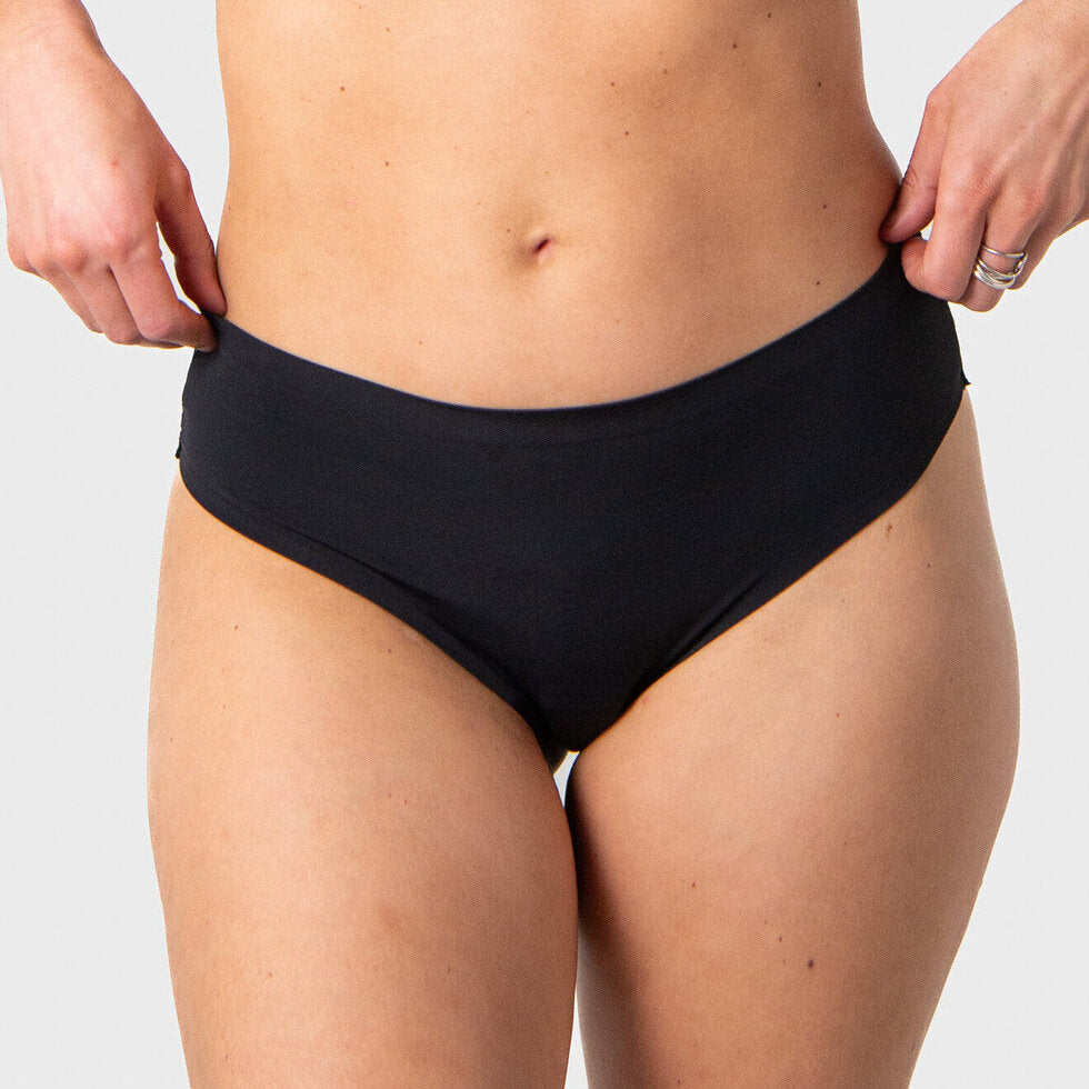 Black Hot Milk The Classic Brief underwear with a smooth, comfortable fit and subtle branding, designed for everyday wear.
