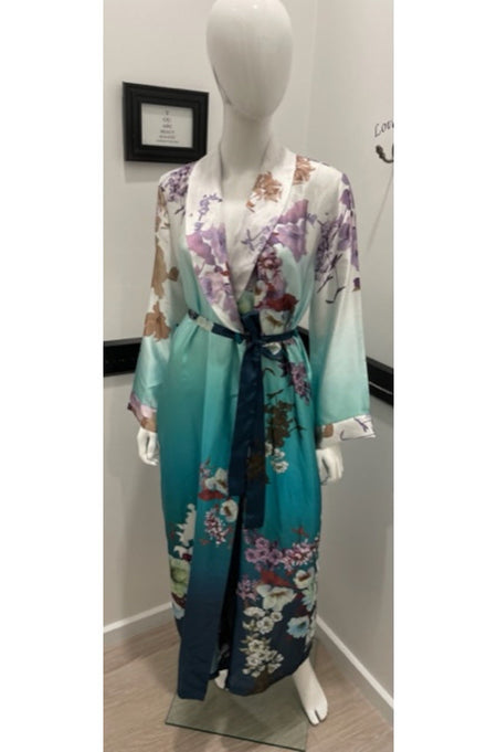 Rhonda Short Kimono Wrap (Dusk Marle)