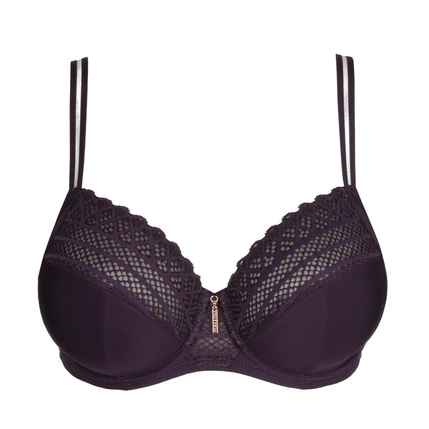 Twist East End Underwire Bra Amethyst Purple