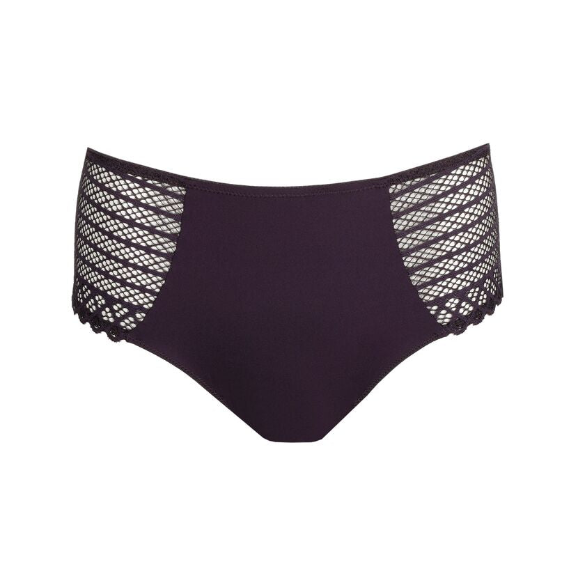 Twist East End Full Briefs - Amethyst Purple Lace