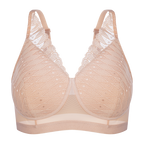 Lotus (Lambada) Padded Wirefree Mastectomy Bra - Nude