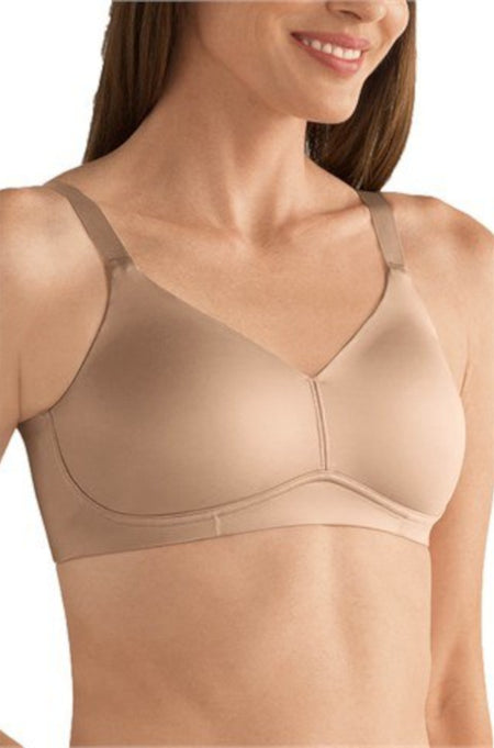 Aurelie Slightly Padded Wirefree Bra (Black) .Available in size 16AA only
