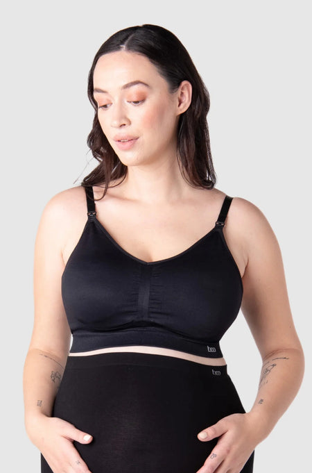 Ambition Triangle Maternity Bra (Shell Pink) Available in sizes 8D, 8FF, 10FF and 14FF only