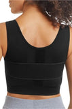 Amoena Pamela Medical Zip Compression Bra - Post Surgery Black
