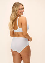 Fantasie Rebecca Essential underwire T-shirt bra in white with smooth molded spacer cups and full coverage for a seamless look.