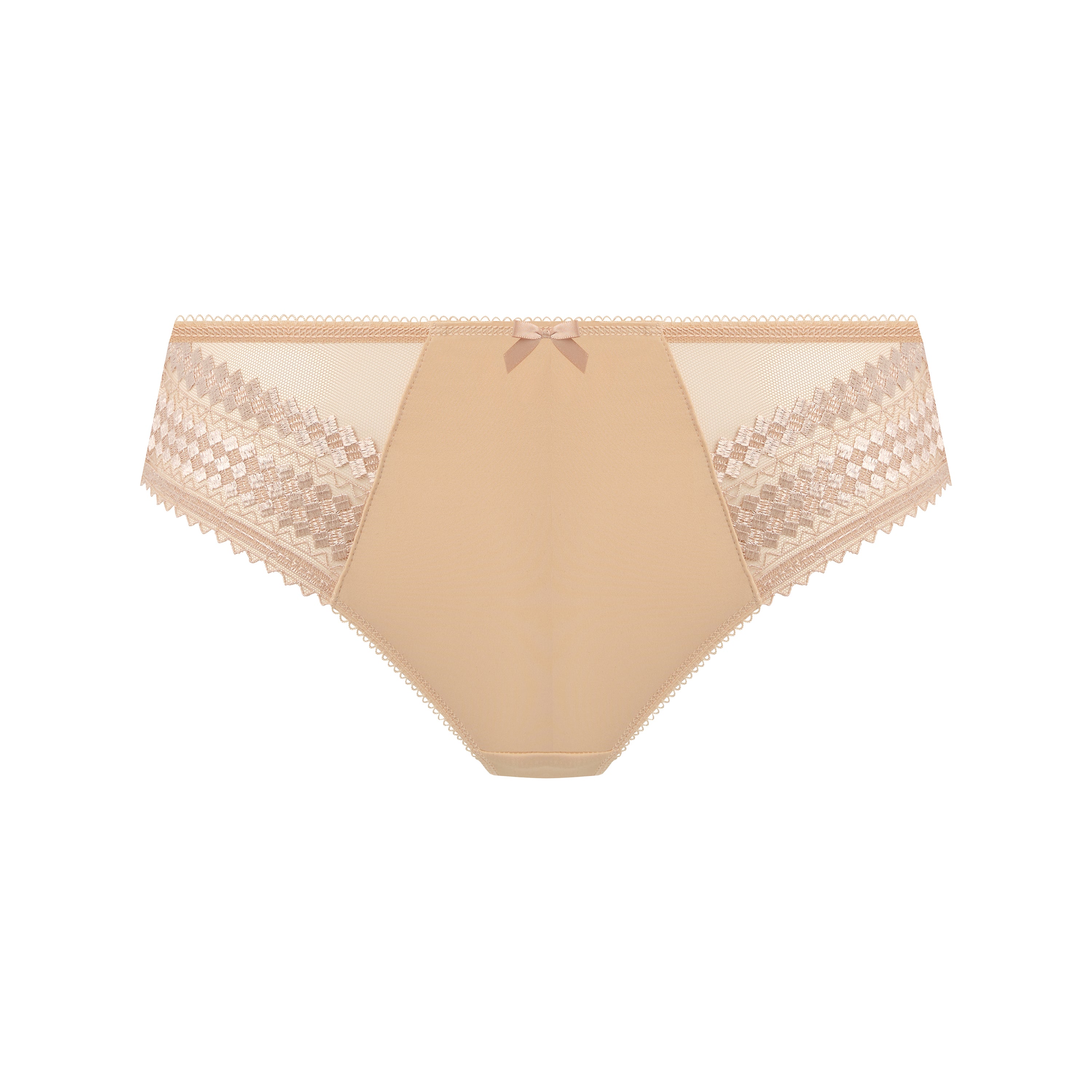 Rebecca Full Brief - Lace Side Insert