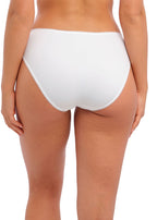 White lace side insert Rebecca full brief by Fantasie, comfortable women's underwear with delicate lace details.