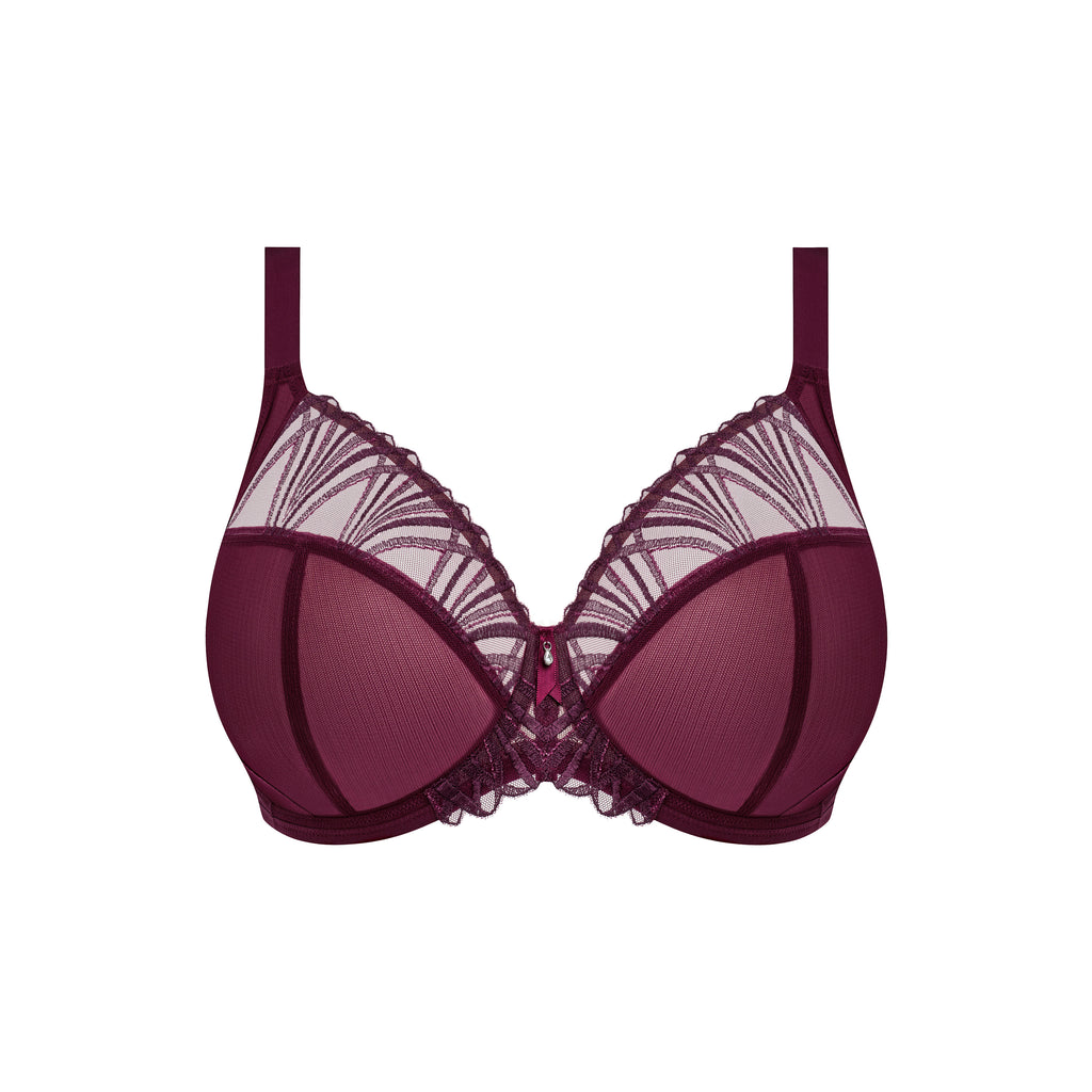 Reja Underwire Plunge Bra - Fig
