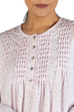 Daisy Long Sleeve Poly/ Cotton Nightie (Pink)