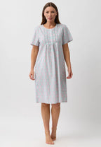 Primrose Sleeveless Nightie (Coral)