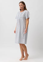Primrose Sleeveless Nightie (Coral)