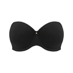 Smooth Moulded Strapless Bra - Black