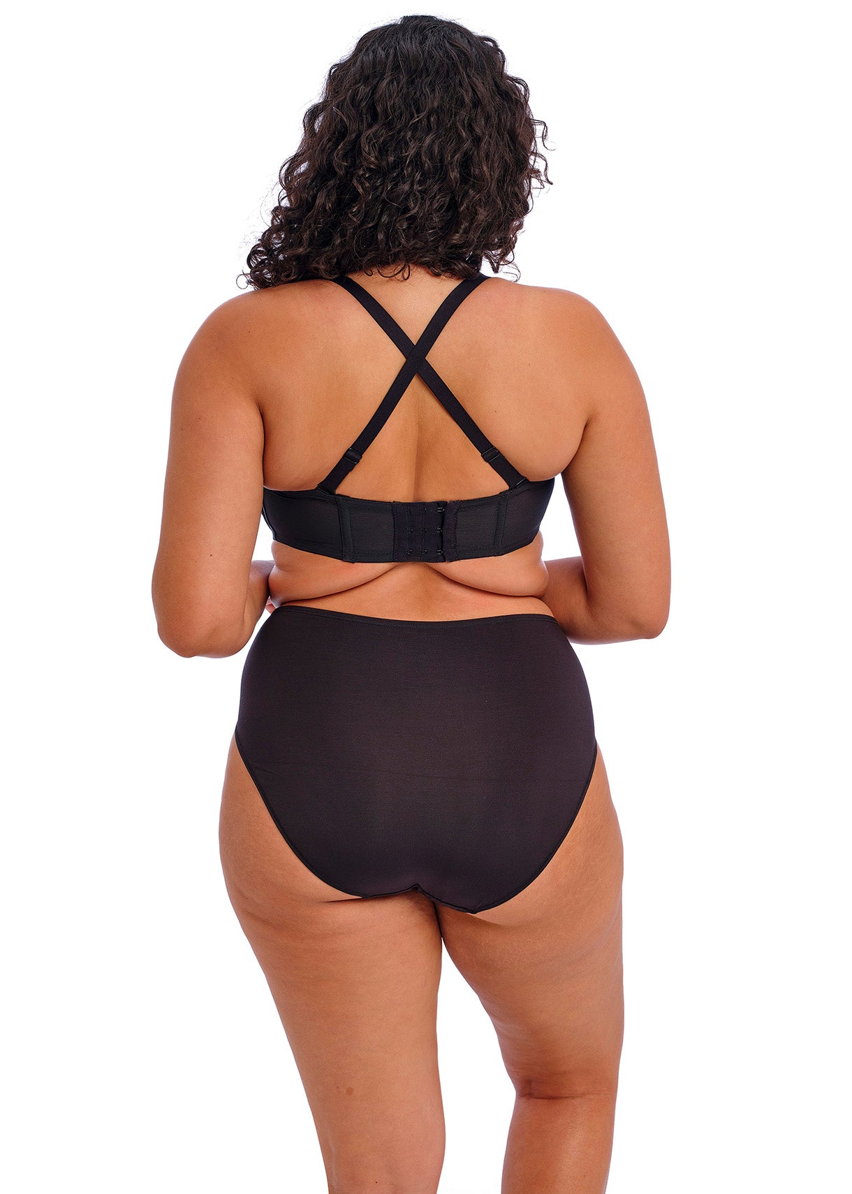 Smooth Moulded Strapless Bra - Black