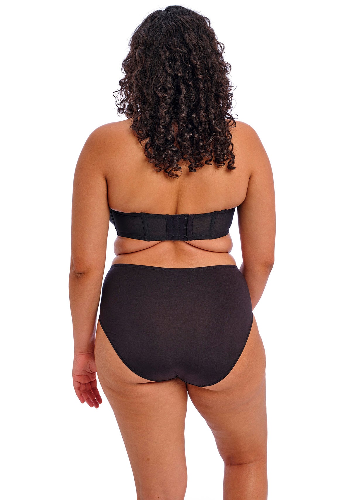 Smooth Moulded Strapless Bra - Black