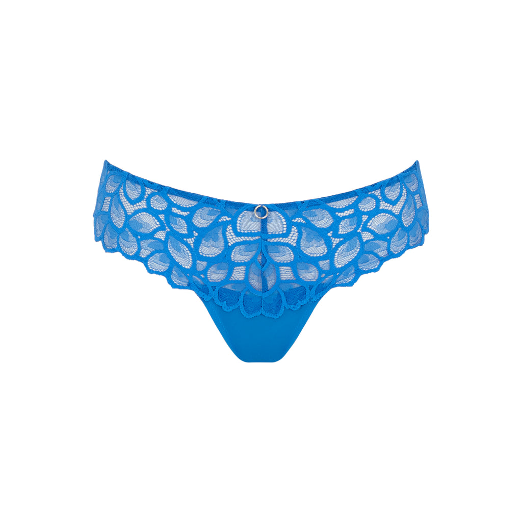 Allure Thong - Azure Blue