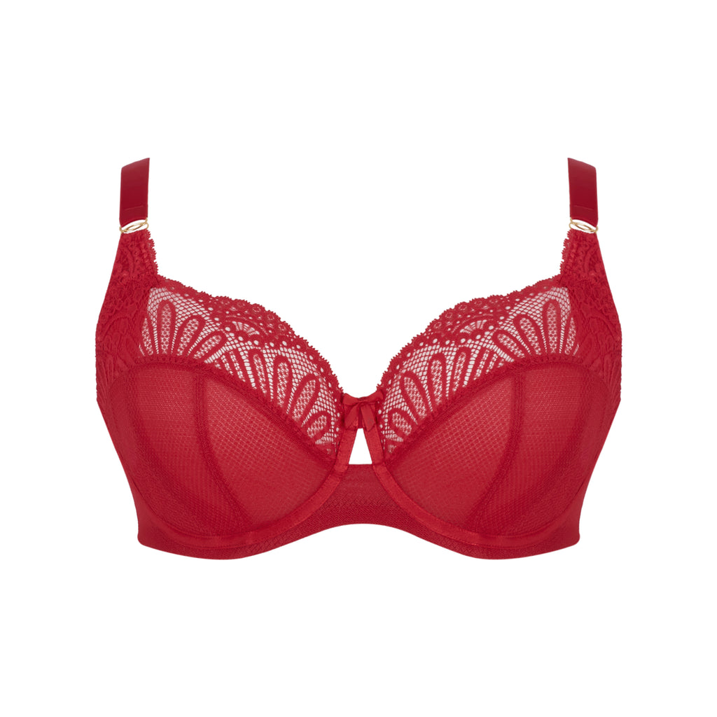 Entice Full Cup Bra - Red
