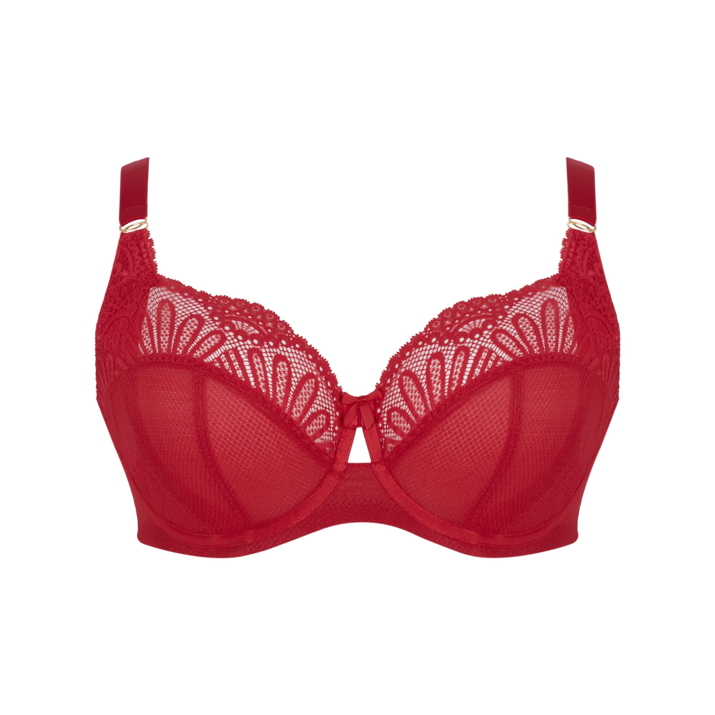 Entice Full Cup Bra - Red