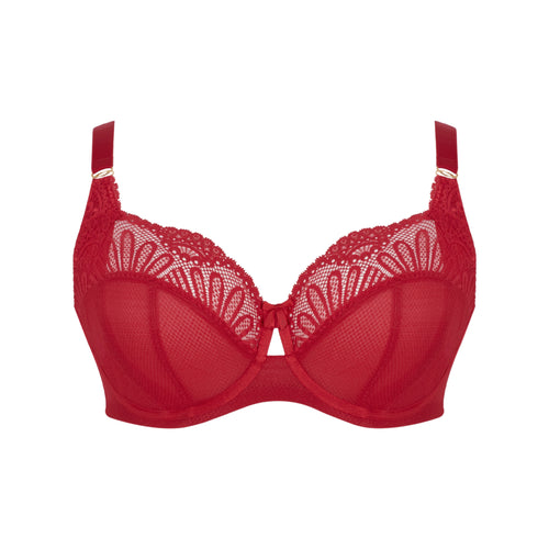 Entice Full Cup Bra - Red