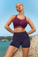 Boundless Non Wired Bra - Berry Chalk