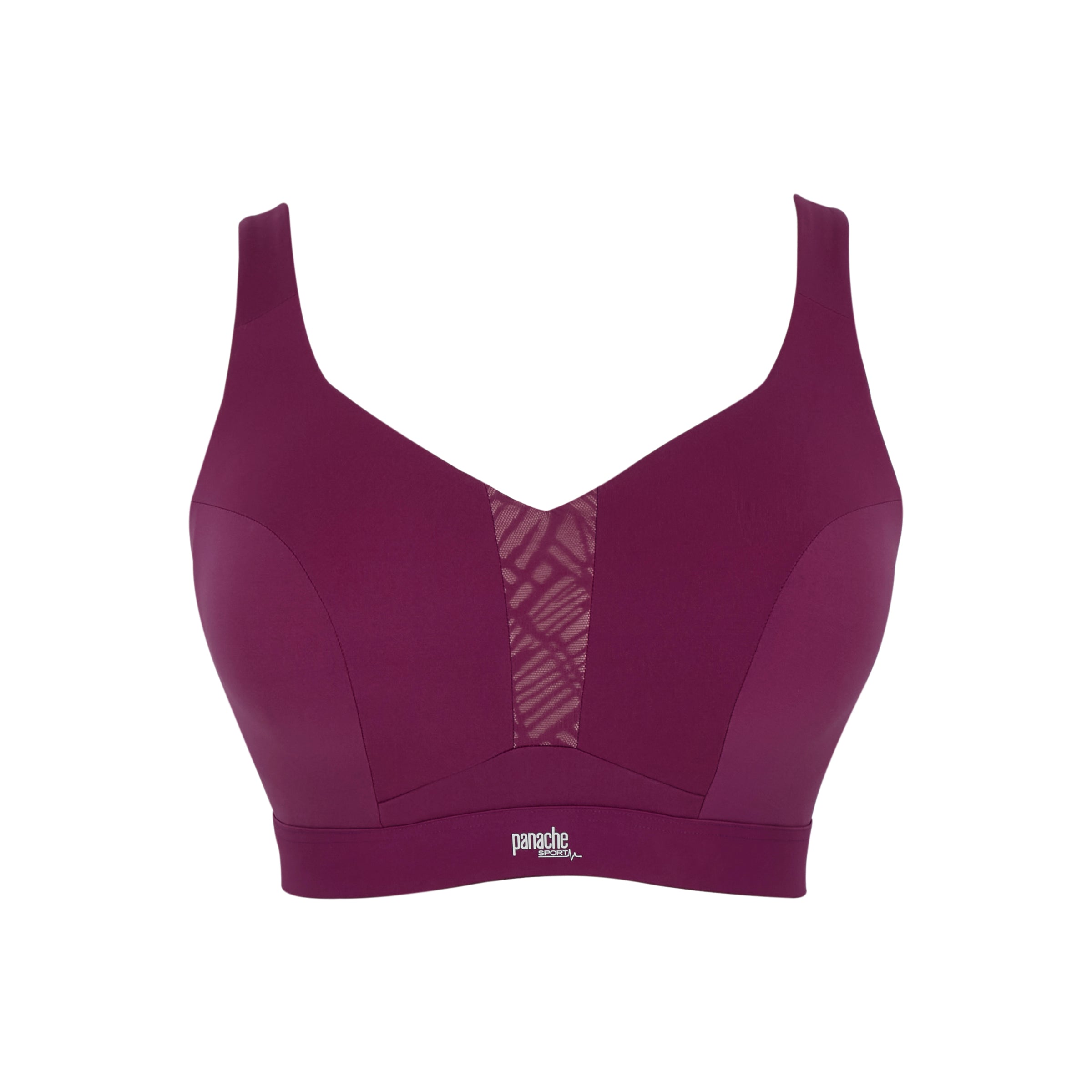 Endurance Non-Padded Wired Sports Bra - Berry Chalk