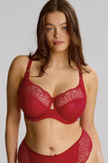 Entice Full Cup Bra - Red