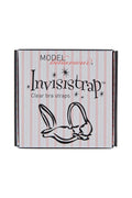 Clear transparent bra strap by Secret Weapons, adjustable and invisible, designed for seamless support and comfort.