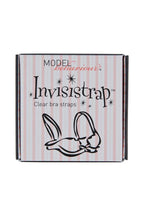 Clear transparent bra strap by Secret Weapons, adjustable and invisible, designed for seamless support and comfort.