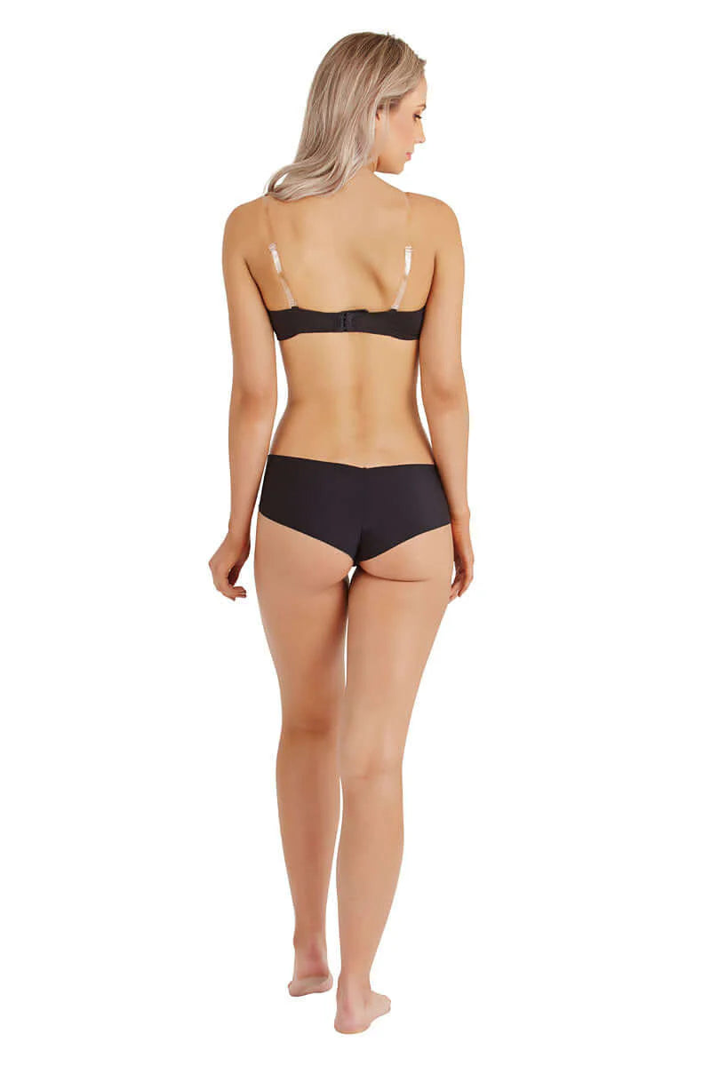 Clear transparent bra strap from SECRET WEAPONS, adjustable and invisible, perfect for seamless support and discreet wear.