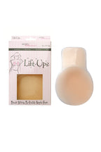 Secret Weapons Lift Ups breast lift nipple covers, discreet skin-toned silicone accessories for enhancing and concealing the nipples.