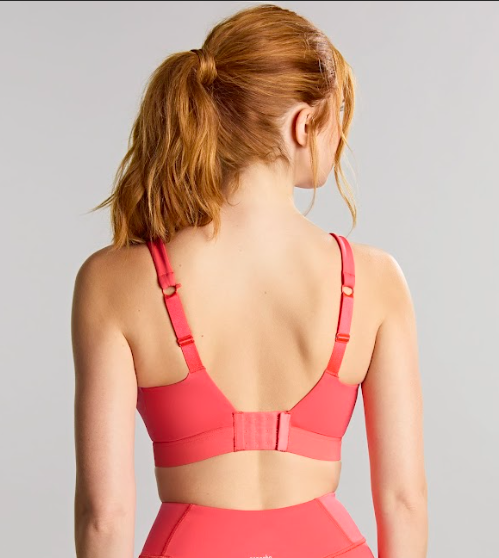 Endurance Wired Sports Bra - Grapefruit