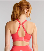 Endurance Wired Sports Bra - Grapefruit