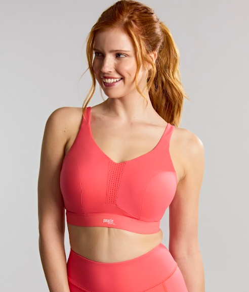 Endurance Wired Sports Bra - Grapefruit