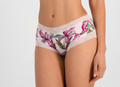 Marias Microfibre Boyleg (Pink Floral)
