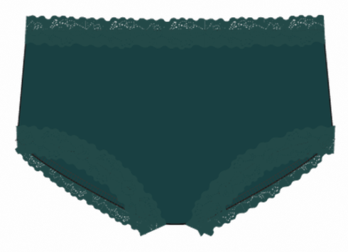 Marias Cotton Full Brief (Twighlight Teal)