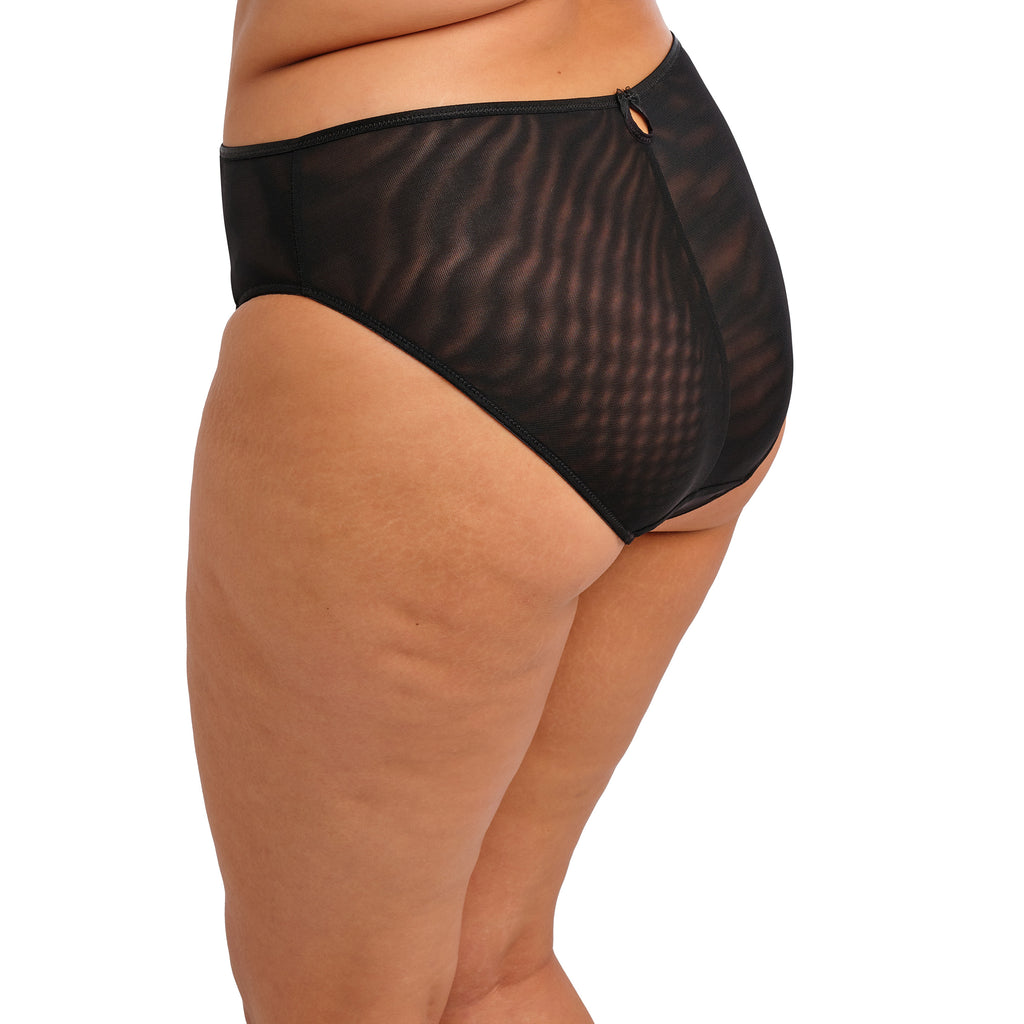 Teagan High Leg Brief - Rainbow