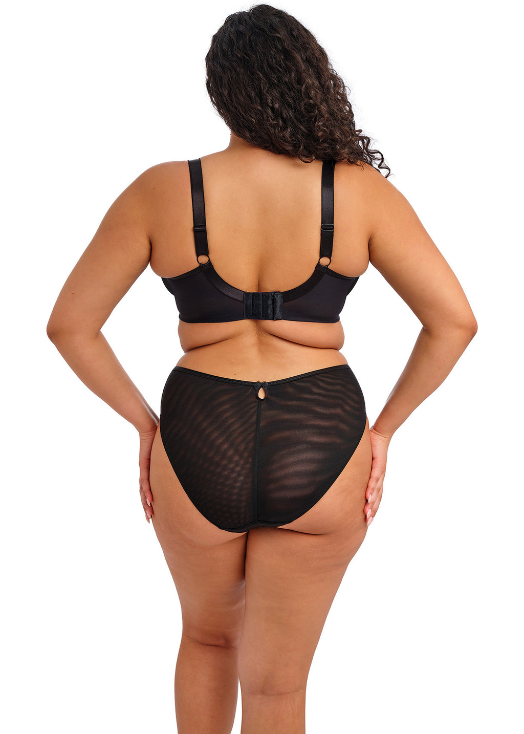 Teagan High Leg Brief - Rainbow