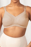 Lace Maternity Bra (Nude)