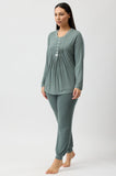 Tulip Ski PJ Set (Olive)