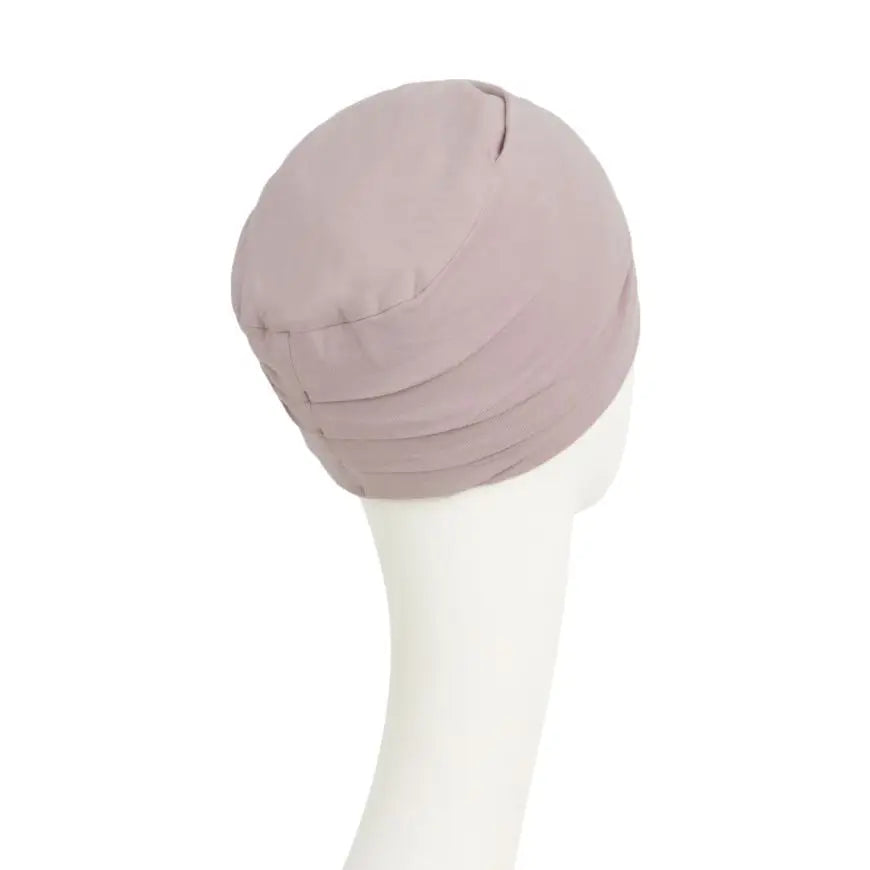 Zoya1551-4005_2_1.webp: House of Christine HocEmmy V Turban hat in vibrant fabric, stylish headwear for women.